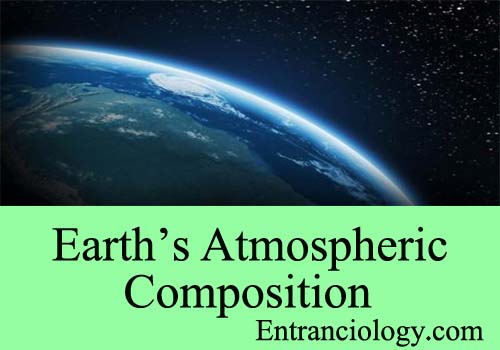 atmospheric composition of the earth entranciology