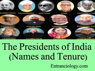 the presidents of india and their tenure of office entranciology
