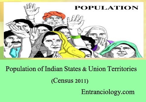population of india and union territories census 2011 entranciology
