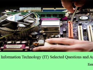 computer and information technology it important questions and answers mcq for civil services exams entranciology set 9