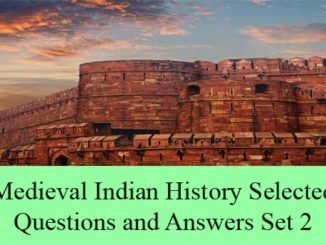 medieval indian history questions and answers multiple choice mcqs entranciology competitive exams civil services set 2